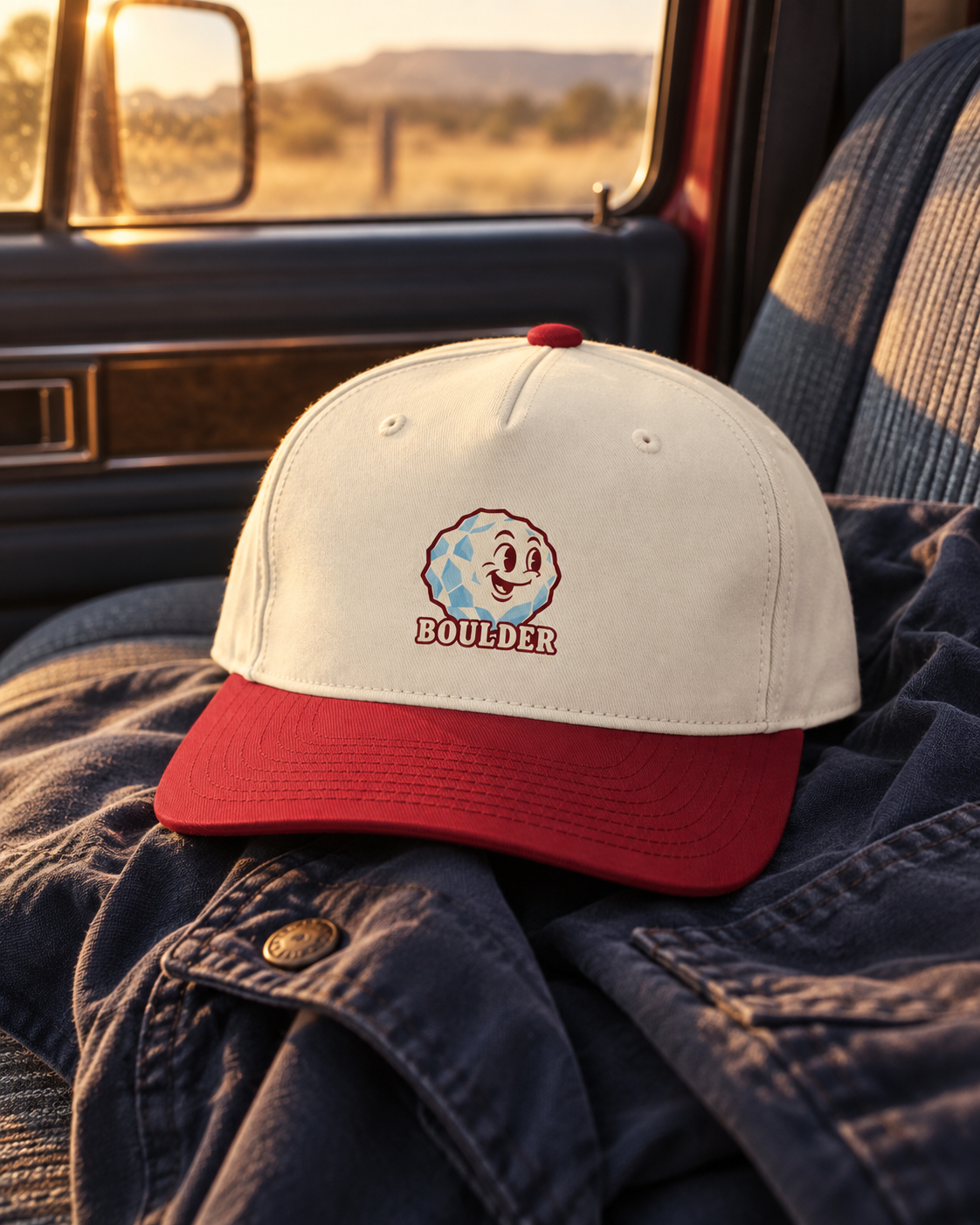 Hail Yeah Two-Tone Cap in everyday shop life