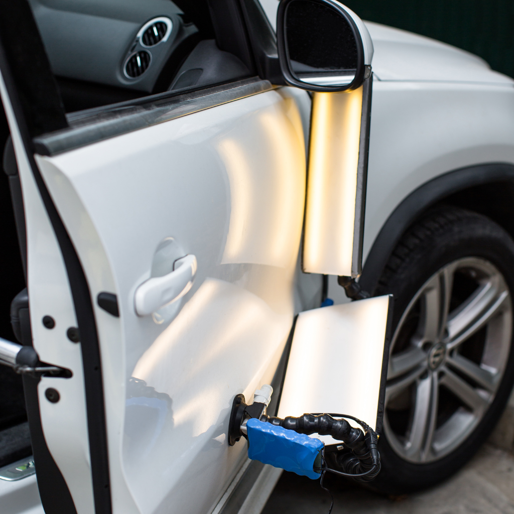 White car post PDR service